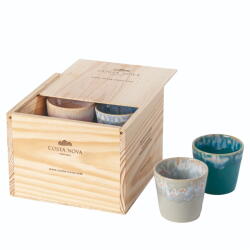 COSTA NOVA Agyagkerámia eszpresszó csésze szett 8 db-os 210 ml Grespresso - Costa Nova
