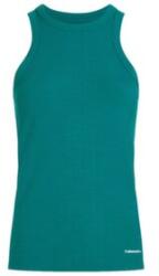 Icebreaker Merino Blend Rib Lotus Tank Women Maiou TIDAL TEAL L