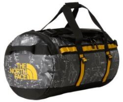 The North Face Base Camp Duffel - M (52SA) Geantă MV3 ANTHRACITE GREY CONRAD TOPOS PRINT/SUMMIT GOLD