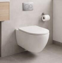  Inspiro Design Marabello, Fali WC, tornado öblítés, ülőkével, fehér, 53.5x36.5x35 cm (WH-003)