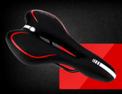 ESLNF Nyereg Tour Gel Anatomic Blk/red
