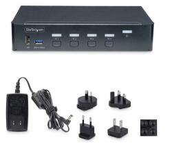 StarTech StarTech. com P4AD122-KVM-SWITCH KVM kapcsoló Keretállvány Fekete (P4AD122-KVM-SWITCH) (P4AD122-KVM-SWITCH)