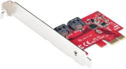 StarTech StarTech. com 2P6G-PCIE-SATA-CARD csatlakozókártya/illesztő Belső (2P6G-PCIE-SATA-CARD) (2P6G-PCIE-SATA-CARD)