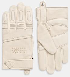 MM6 Maison Margiela bőr kesztyű x Agnelle - bézs M