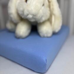  Beebaby gumis pamut lepedő 60×120 cm-140×70 cm-ig - Kék