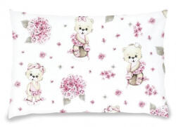  Lapos párna levehető huzattal 40x60 cm - Balerina maci rózsaszín