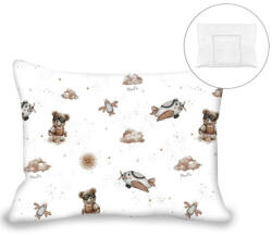  Lapos párna levehető huzattal 40x60 cm - Bézs Maci