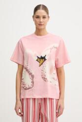 Stine Goya pamut póló - rózsaszín S