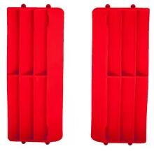 RTECH Replacement Inner Radiator Louvers (2 Pcs) - R-repgrktmrg9 (r-repgrktmrg9)