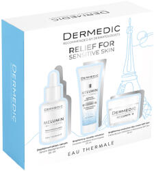 DERMEDIC MELUMIN Pigmentfoltok elleni arcápoló csomag (30+25+15 ml)