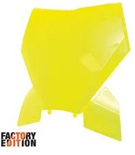 RTECH Factory Front Number Plate - R-tbktmgf0093 (r-tbktmgf0093)