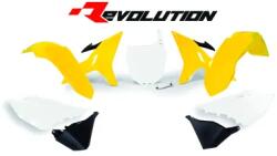 RTECH REPLACEMENT PLASTIC KIT 6 PCS includes yz yellow fenders, yz yellow shrouds, yz yellow side panels, black airbox side panels, yz yellow front plate - R-KITYZ0-GY0-REV (R-KITYZ0-GY0-REV)