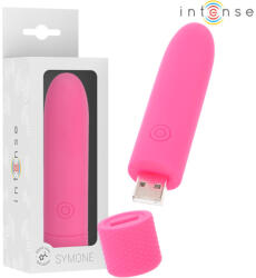 Intense Symone - újratölthető vibráló golyó, 8 rezgés, rózsaszín (ESD-241917A11X)