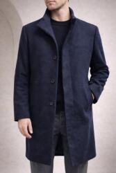 Mango Férfi elegáns kabát Mango sötétkék - S-es méret (17004033)