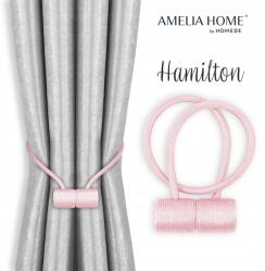 AmeliaHome Hamilton függönykötő szett, púderrózsaszín, 2 db (/AH/HAMIL/PPINK/2PCS)