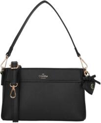 Charm London Fekete elegáns válltáska „Samantha (K01060-001-black-HU)