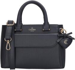 Charm London Sötétkék díszített válltáska „Mia (K1262-001-darkblue-HU)