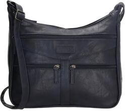 Beagles Kék bőr válltáska „Nemesis 2 (K20344-002-navy-HU)