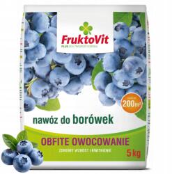 Fruktovit Áfonya Trágya Fruktovit Plusz Npk Bő Terés És Édes Gyümölcsök 5KG (nawóz do borówki amerykańskiej i jagody)