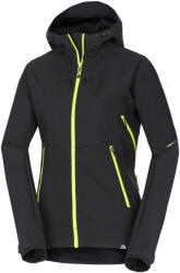 Northfinder Jachetă softshell de drumeție rezistentă la vânt pentru femei - DAMARIS black (108561-269-104)