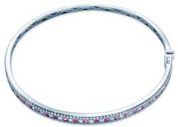 SAVICKI Brățară bangle din aur alb 585 cu diamant alb - savicki - 41 323,00 RON