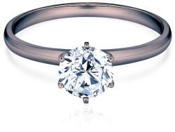 SAVICKI Inel de logodnă SAVICKI: aur negru, diamant - savicki - 21 024,00 RON