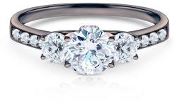 SAVICKI Inel de logodnă Dream: aur negru, diamant - savicki - 21 327,00 RON