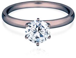 SAVICKI Inel de logodnă SAVICKI: aur negru, diamant - savicki - 41 829,00 RON