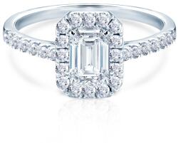 SAVICKI Inel de logodnă SAVICKI: aur alb, diamant - savicki - 29 682,00 RON