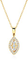 SAVICKI Colier din aur 585 cu diamante albe 0.17 ct 44 cm - savicki - 4 195,00 RON