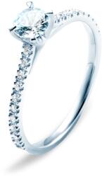 SAVICKI Inel de logodnă Share Your Love: aur alb, diamant - savicki - 24 300,00 RON