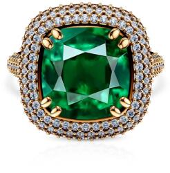 SAVICKI Inel Savicki: aur, smarald, diamante