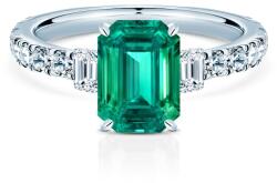 SAVICKI Inel Savicki: aur alb, rubin, diamante - savicki - 62 277,00 RON