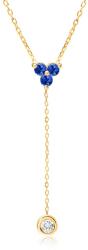 SAVICKI Colier din aur 585 cu diamant alb 0.06 ct 51 cm