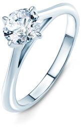 SAVICKI Inel de logodnă The Light: aur alb, diamant - savicki - 22 848,00 RON