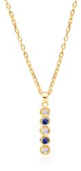 SAVICKI Colier din aur 585 cu diamante albe 0.09 ct 45 cm - savicki - 3 292,00 RON