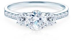 SAVICKI Inel de logodnă Dream: aur alb, diamant - savicki - 19 619,00 RON