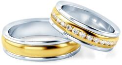 SAVICKI Verighete: aur bicolor, concave, 6 mm - savicki - 24 260,00 RON