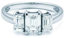 SAVICKI Inel de logodnă: aur alb, diamant - savicki - 71 769,00 RON