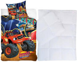  Láng és a szuperverdák ovis ágynemű szett (versenypálya)