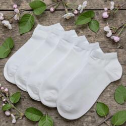 Aura Via Női FEHÉR titokzokni szett - 5 pár 38-41 114057