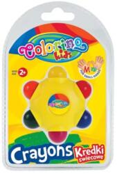 Colorino Zsírkréta készlet marokba fogható kis kezeknek Colorino 6 darabos csillag alakú 33015 (1001094)