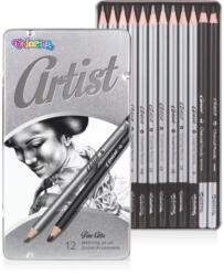 Colorino Grafitceruza készlet Colorino Artist 12 darabos fém dobozban 80118 (1001223)