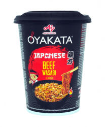 OYAKATA 93g OYAKATA Instant Cup Tészta Marha Wasabi Ízesítéssel