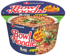 Nongshim 100g Nongshim Tésztaleves Csípős és Fűszeres Ízesítéssel