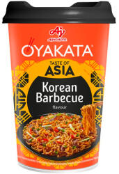 OYAKATA 93g OYAKATA Instant Cup Tészta Koreai BBQ Ízesítéssel