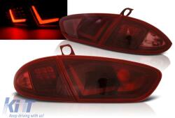 KITT Lightning LED Hátsó Lámpa SEAT Leon 1P1 Facelift (2009-2012) Piros (TLSTL1P1R)