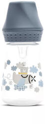 Lorelli My Friend Cumisüveg 0+-os cumival, Kék maci 0+ hó (125 ml/db) - babybear