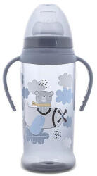  Lorelli My Friend Tanulópohár Szimmetrikus szilikon csőrrel, Kék maci 6+ hó (360 ml/db) - babybear