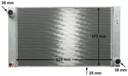 MAHLE Chladič motora MAHLE CR 578 000P (CR 578 000P)